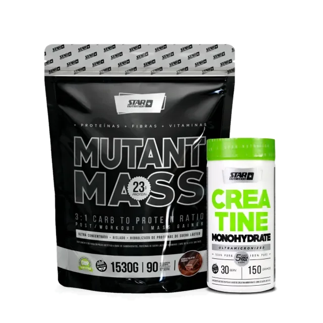 Combo: Mutant 1,5kg + Creatina 150gr
