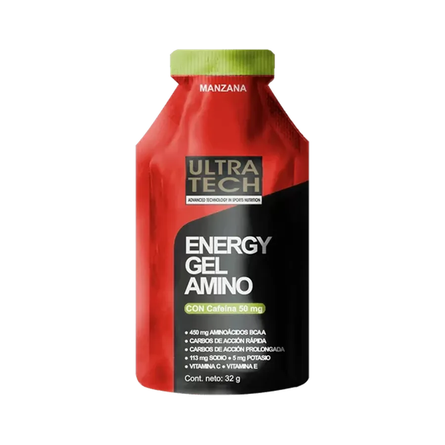 Energy Gel Amino Ultra Tech - caja x 12 geles