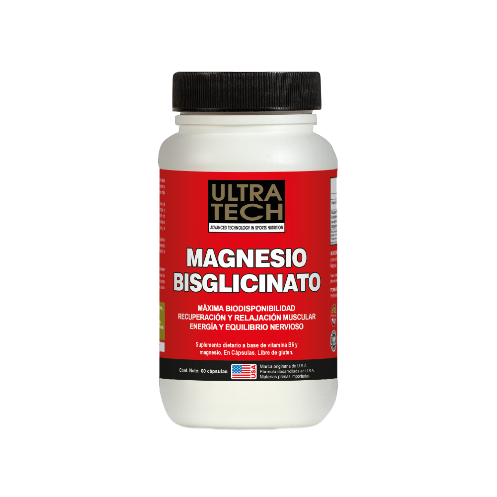Magnesio Bisglicinato x 60 cápsulas