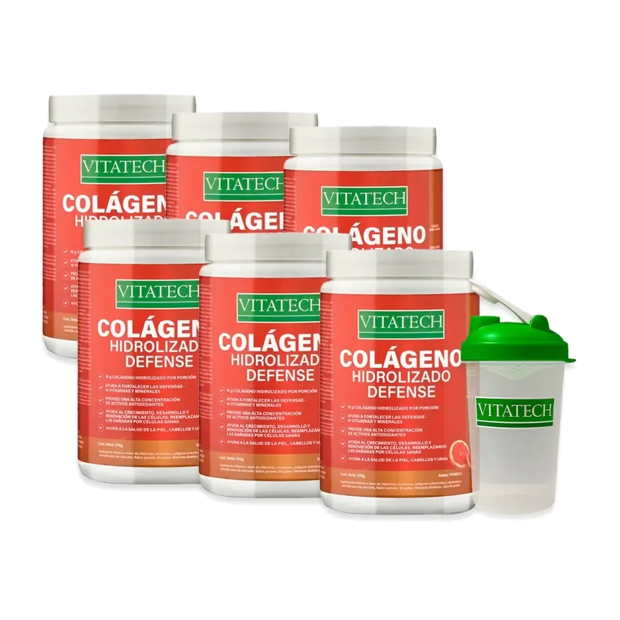PACK X6 Vitatech Colágeno Hidrolizado Defense