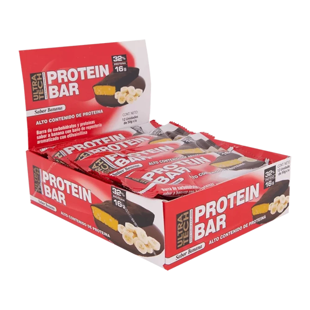 Protein Bar Banana caja por 12 unidades