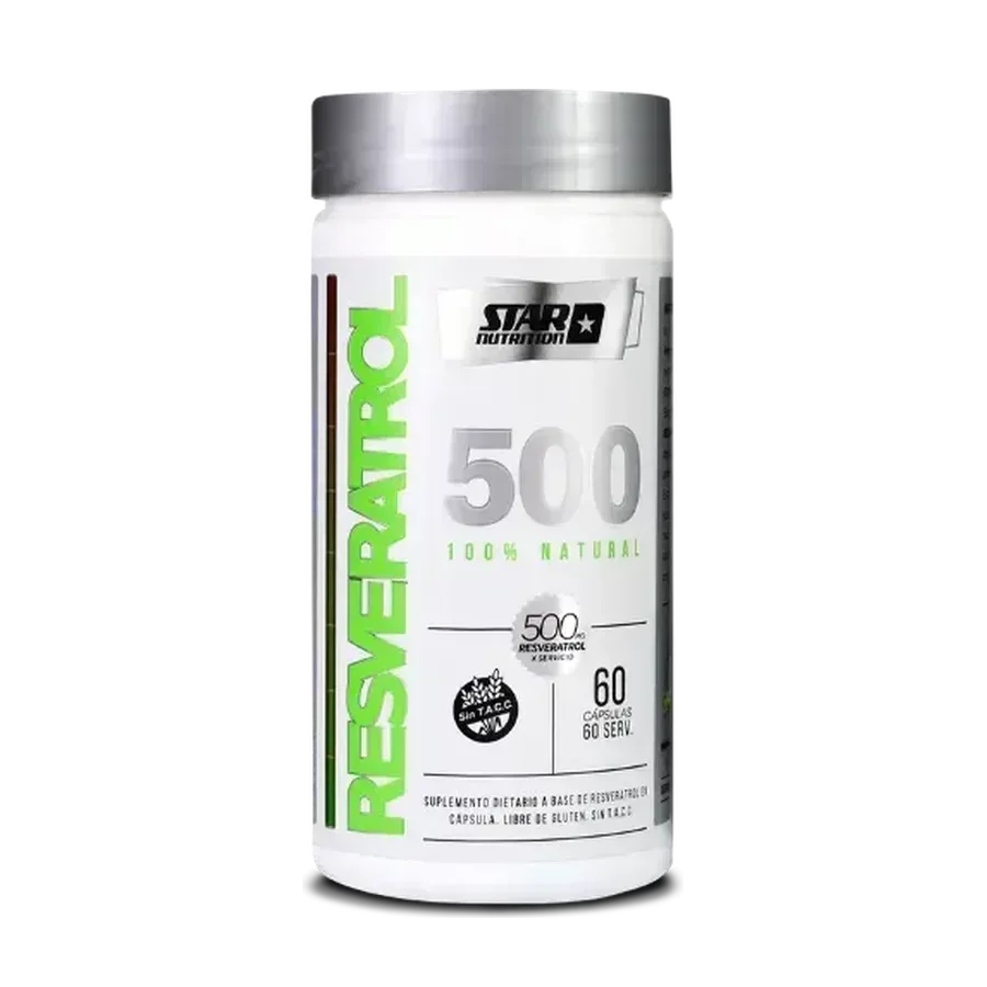 Resveratrol 500 - 60 Cápsulas