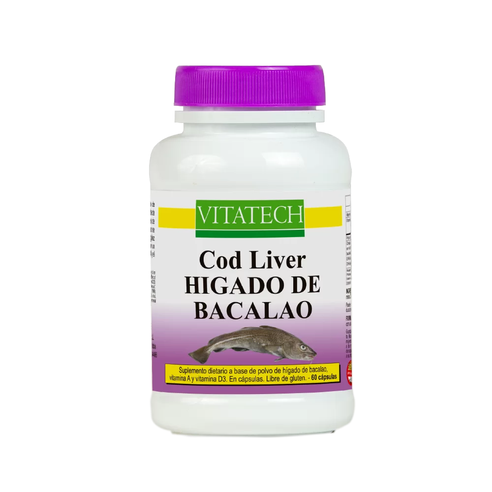 Vitatech Cod Liver Higado de Bacalao