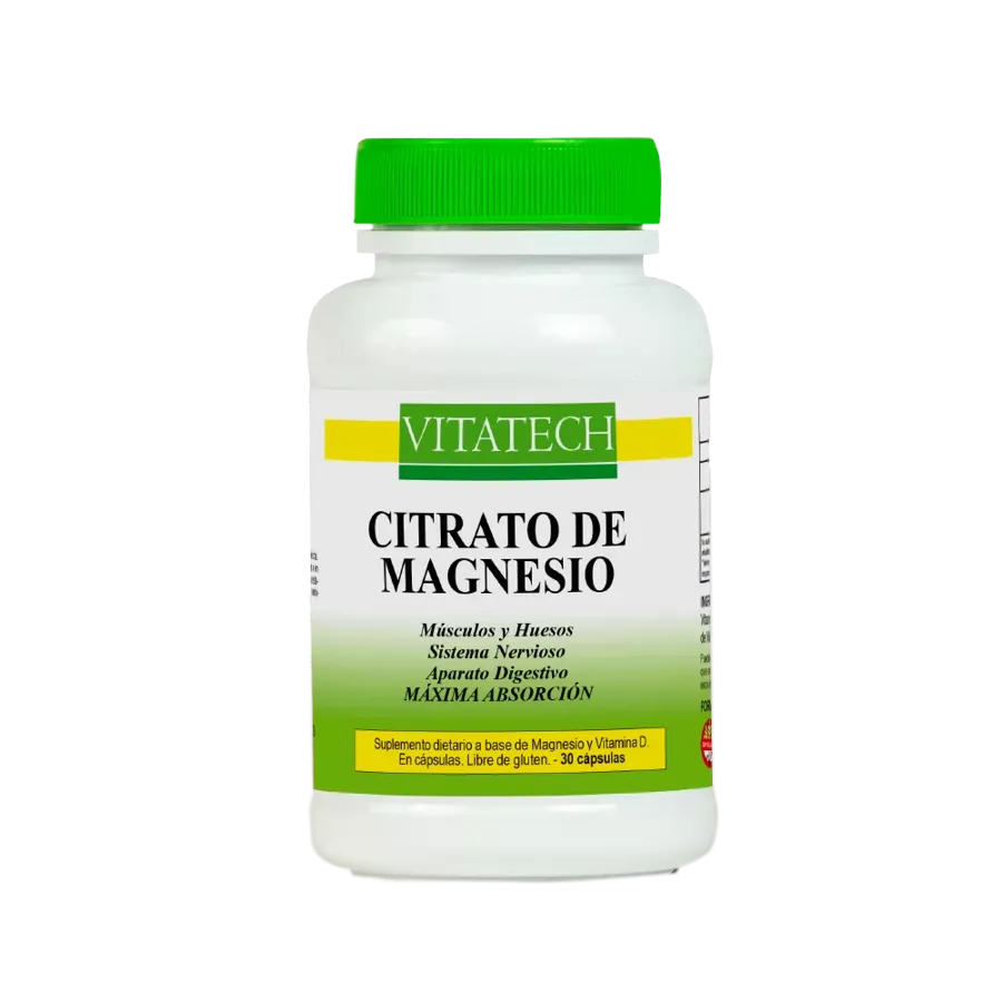 Vitatech Citrato de Magnesio x 30 cápsulas
