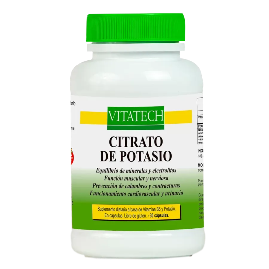 Vitatech Citrato de Potasio x 30 caps