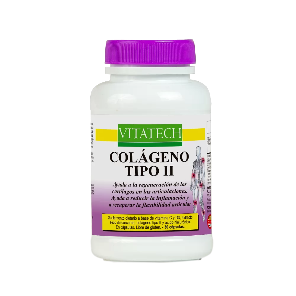Vitatech Colageno Tipo II x 30 cápsulas